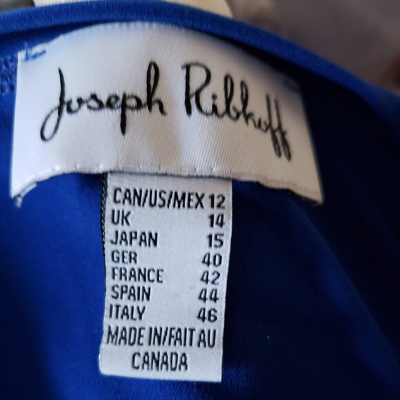 Cobalt Jersey Ribkoff Long-sleeved Tunic - Picture 3 of 3